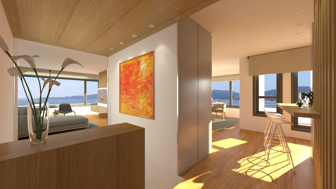 Reforma interior de apartamento en Vigo